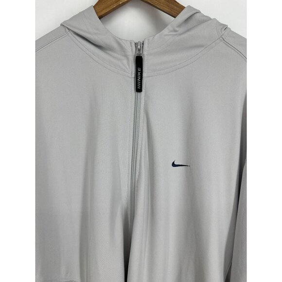 Nike Vintage Travis Scott Gray Long Sleeve Hooded Full Zip Track Jacket Size L - Picture 3 of 10